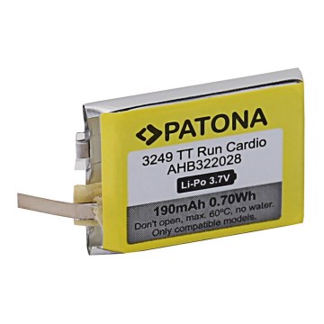 PATONA - TomTom Runner Cardio battery 190mAh Golfer 1/Multisport