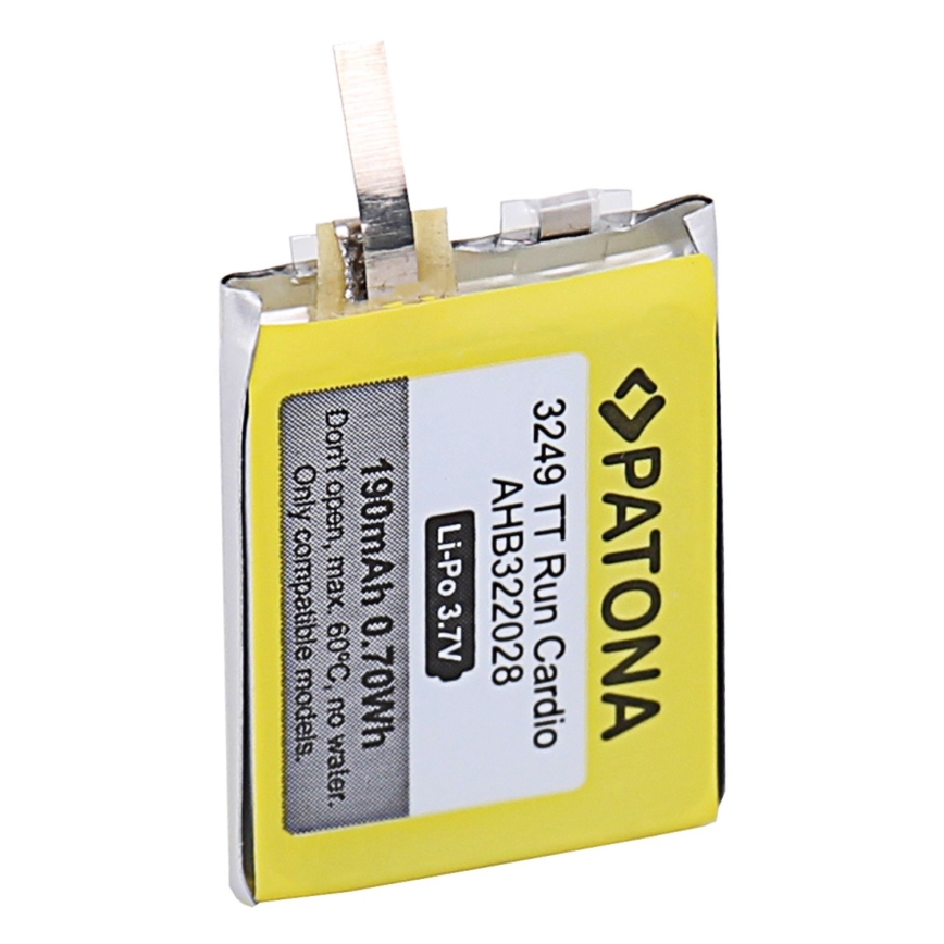 PATONA - TomTom Runner Cardio battery 190mAh Golfer 1/Multisport