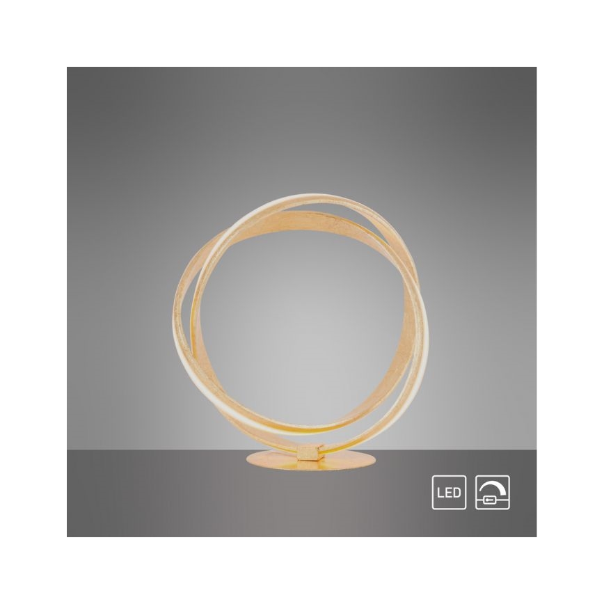 Paul Neuhaus 4531-12 - LED Lampa stołowa ściemnialna MELINDA LED/18W/230V złoty