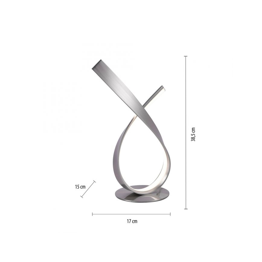 Paul Neuhaus 4720-55 - LED Lampa stołowa LINDA LED/11,4W/230V matowy chrom