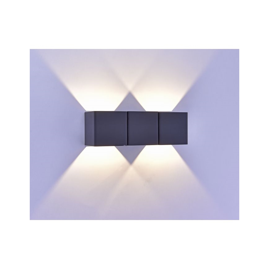 Paul Neuhaus 9658-13 - LED Kinkiet zewnętrzny MARCEL 2xLED/4W/230V IP54