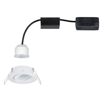 Paulmann 92970 - LED/4,2W IP23 Ściemnialna łazienkowa oprawa wpuszczana COIN 230V