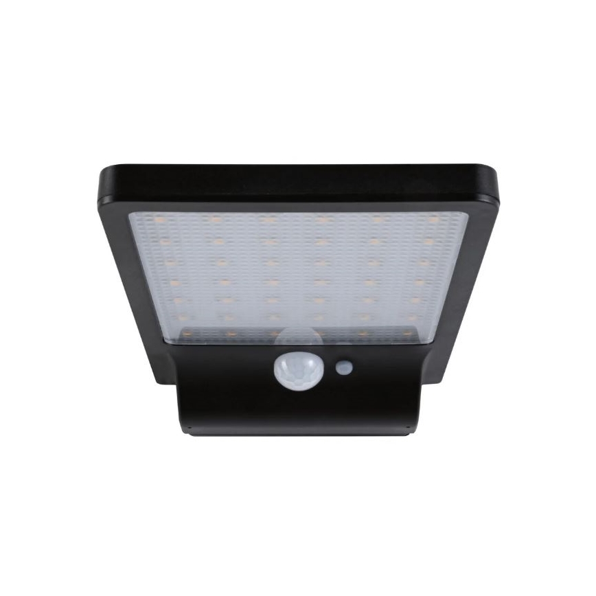 Paulmann 95393 - LED/4W IP44 Ściemnialna lampa solarna ścienna z czujnikiem SOLVEIG 3,7V