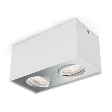 Philips 50492/31/P0 - LED Oświetlenie punktowe ściemnialne MYLIVING BOX 2xLED/4,5W/230V