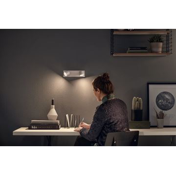 Philips 56242/31/P0 - LED Ściemnialne oświetlenie punktowe STAR 2xLED/4,5W/230V