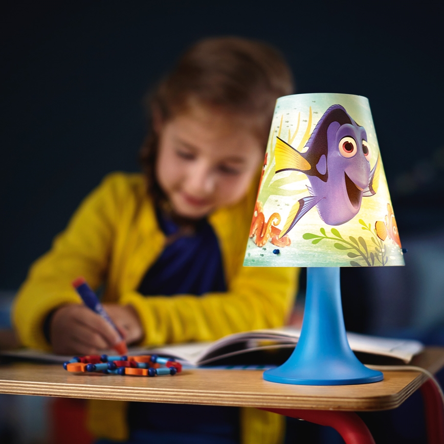 Philips 71795/90/16 - Lampa stołowa dla dzieci DISNEY FINDING DORY LED/2,3W/230V