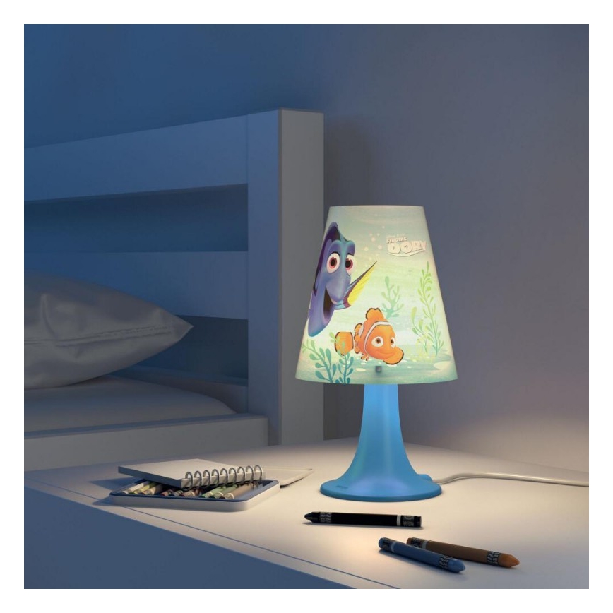 Philips 71795/90/16 - Lampa stołowa dla dzieci DISNEY FINDING DORY LED/2,3W/230V