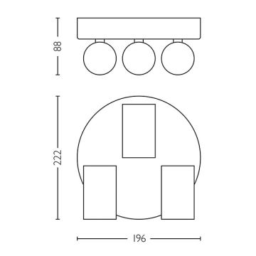 Philips - Łazienkowe oświetlenie punktowe IDRIS 3xGU10/5W/230V IP44 białe