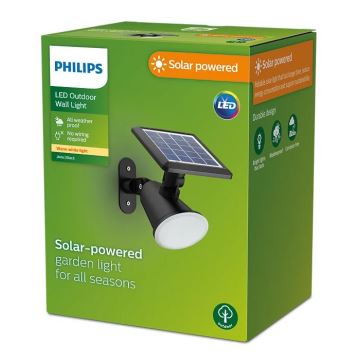 Philips - LED Kinkiet solarny JIVIX LED/1,4W/3,7V IP44