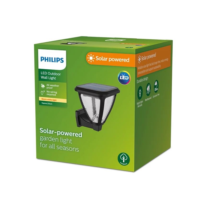 Philips - LED Kinkiet solarny VAPORA LED/1,5W/3,7V IP44