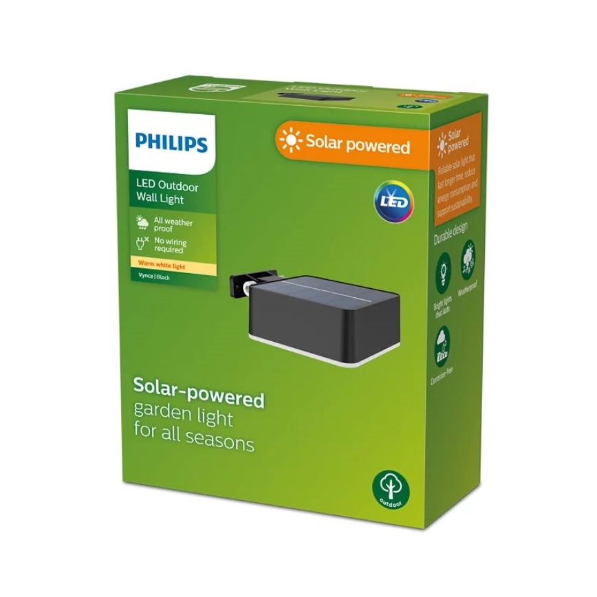 Philips - LED Kinkiet solarny VYNCE LED/1,5W/3,7V IP44