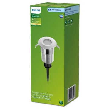 Philips - LED Oprawa wpuszczana zewnętrzna SPORE LED/1W/24V IP67