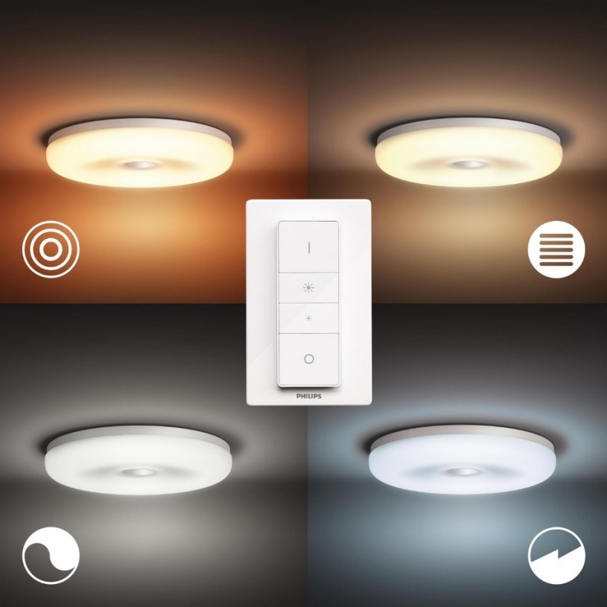 Philips - LED Oświetlenie łazienkowe ściemnialne Hue STRUANA LED/25W/230V IP44