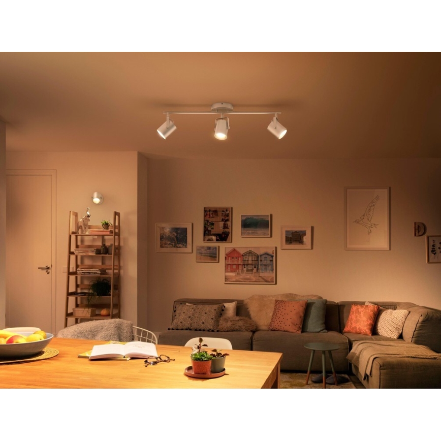 Philips - LED Oświetlenie punktowe SCENE SWITCH BYRE 3xLED/4,3W/230V 2200/2500/2700K