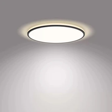 Philips - LED Plafon ściemnialny SCENE SWITCH LED/22W/230V śr. 40 cm 4000K czarny