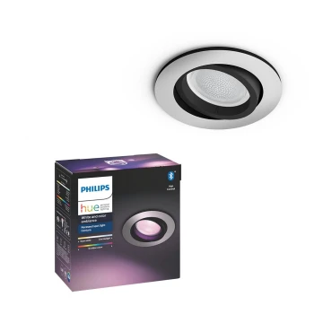 Philips - LED RGB Oprawa wpuszczana Hue CENTURA 1xGU10/5,7W/230V