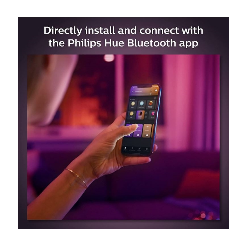 Philips - LED RGB Ściemnialny żyrandol na lince do systemu szynowego Hue PERIFO LED RGB/5,2W/24V 2000-6500K