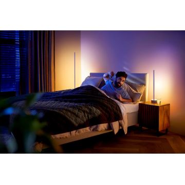 Philips - LED RGBW Lampa stołowa ściemnialna Hue SIGNE LED/11,8W/230V 2000-6500K