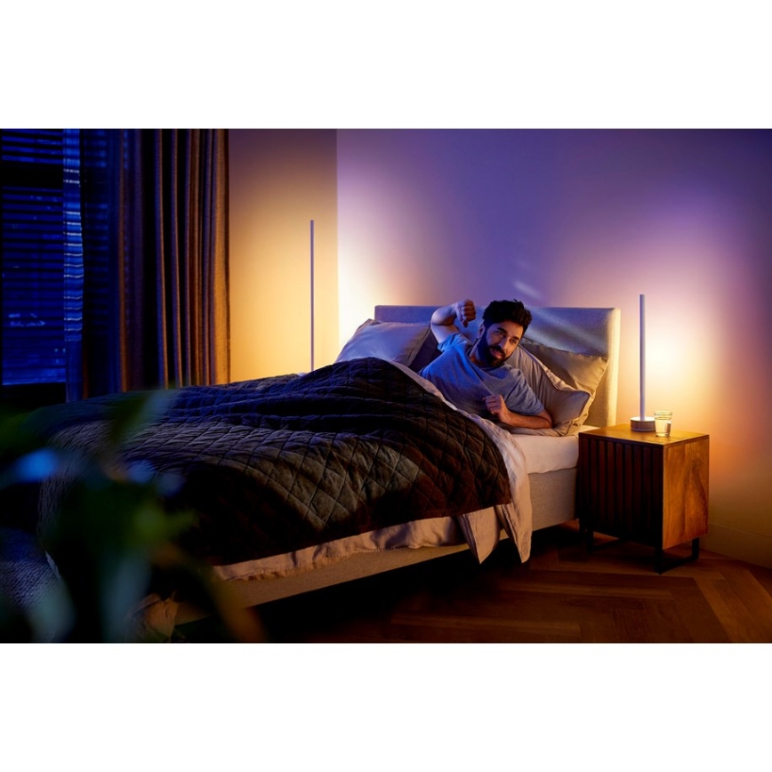 Philips - LED RGBW Lampa stołowa ściemnialna Hue SIGNE LED/11,8W/230V 2000-6500K