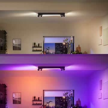 Philips - LED RGBW Ściemnialne oświetlenie punktowe Hue CENTRIS LED/40W/230V + 4xGU10/5,7W