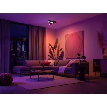 Philips - LED RGBW Ściemnialne oświetlenie punktowe Hue CENTRIS 3xGU10/4,2W/230V + LED/11W 2000-6500K