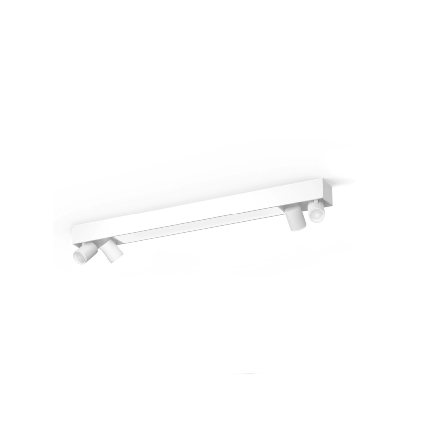 Philips - LED RGBW Ściemnialne oświetlenie punktowe Hue CENTRIS 4xGU10/4,2W/230V + LED/11W 2000-6500K