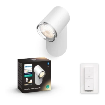 Philips - LED Ściemnialne oświetlenie łazienkowe Hue ADORE 1xGU10/5W/230V IP44 + ZS