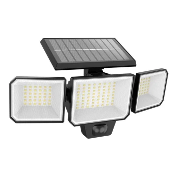 Philips -  LED Solar naścienne reflektorowa z czujnikiem NYSIL 3xLED/8,7W/3,7V IP65