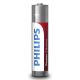 Philips LR03P12W/10 - 12 ks Bateria alkaliczna AAA POWER ALKALINE 1,5V 1150mAh
