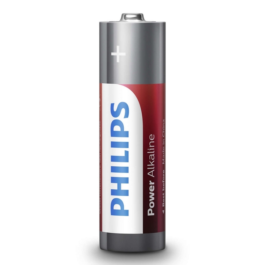 Philips LR6P12W/10 - 12 ks Bateria alkaliczna AA POWER ALKALINE 1,5V