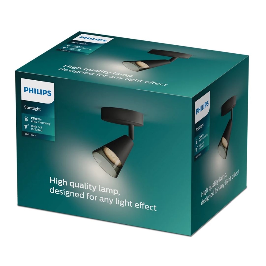 Philips - Oświetlenie punktowe CLEFT 1xGU10/5W/230V