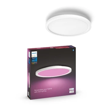 Philips - Ściemnialna lampa sufitowa RGBW Hue SURIMU LED/40W/230V