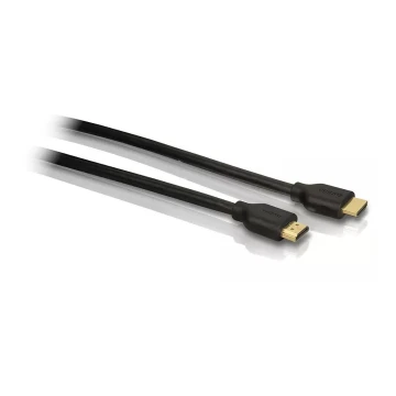 Philips SWV5401H/10 - Kabel HDMI z Ethernetem, złącze HDMI 1.4 A 1,8m czarny