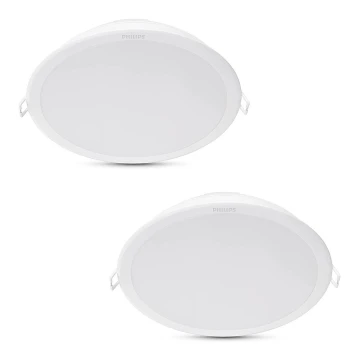 Philips - ZESTAW 2x LED Oprawa wpuszczana MESON LED/23,5W/230V 4000K