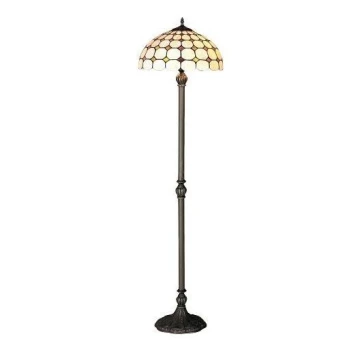 Prezent 144 - Lampa podłogowa TIFFANY 2xE27/60W/230V