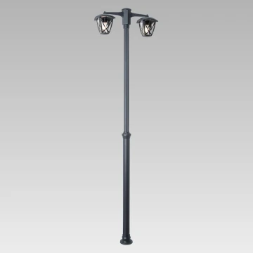 Prezent 39031 - Lampa zewnętrzna SPLIT 2xE27/60W/230V IP44