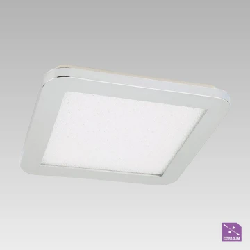 Prezent 62606 - LED Ściemnialny plafon łazienkowy MADRAS 1xLED/18W/230V IP44