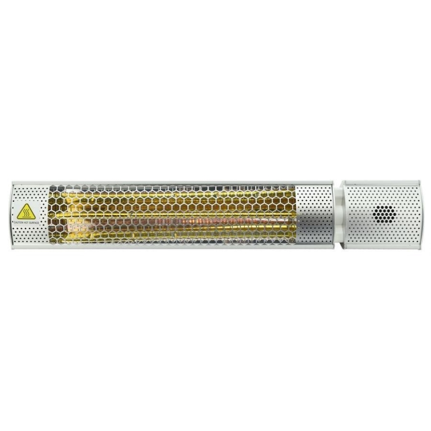 Promiennik podczerwieni 1000/2000W/230V IP55 + pilot