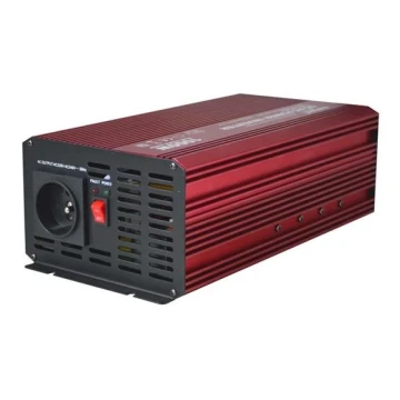 Przetwornica napięcia CARSPA 1000W/12/230V + USB