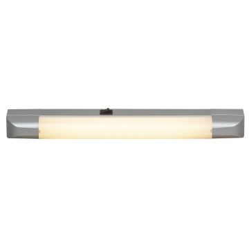 Rabalux - Kuchenne oświetlenie podszafkowe BAND LIGHT 1xG13/10W/230V 39,5 cm srebrne