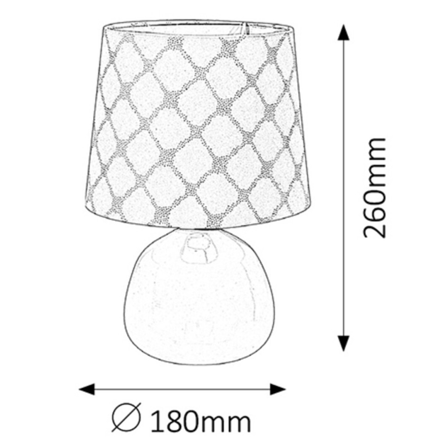 Rabalux - Lampa stołowa E14/40W