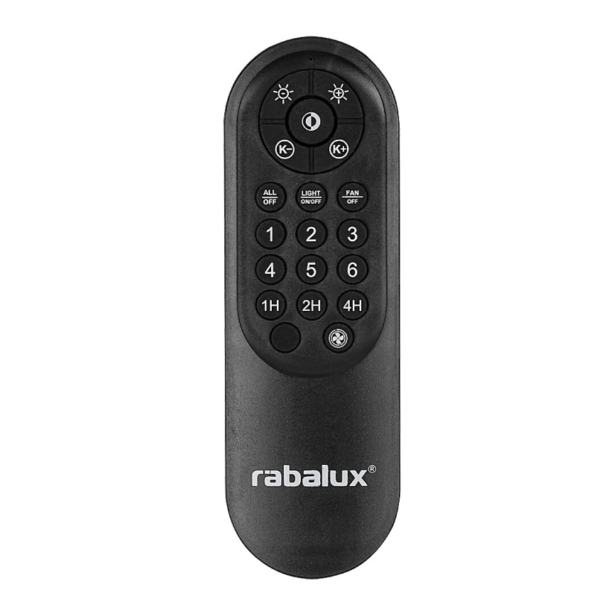 Rabalux - LED DŚciemnialny plafon z wentylatorem LED/35W/230V 3000-6000K + pilot