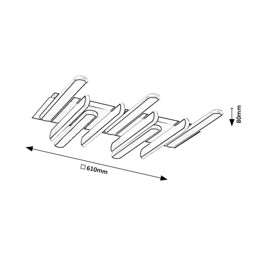 Rabalux - LED Plafon LED/46W/230V 3000/4000K