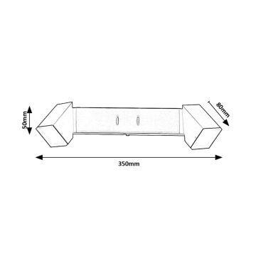 Rabalux - LED Kinkiet 2xLED/4W/230V 3000K