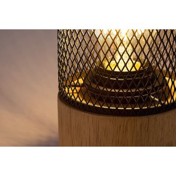 Rabalux - Lampa stołowa 1xE27/25W/230V buk