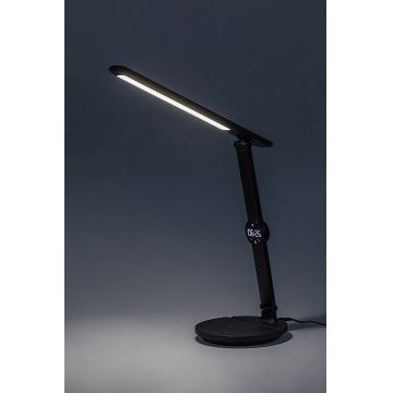 Rabalux - LED Ściemnialna dotykowa lampa stołowa z wyświetlacz LED/9W/230V 3000/4000/6500K