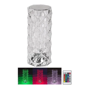 Rabalux 76015 - LED RGB Ściemnialna akumulatorowa lampa stołowa SIGGY LED/1,5W/3,7V 800 mAh