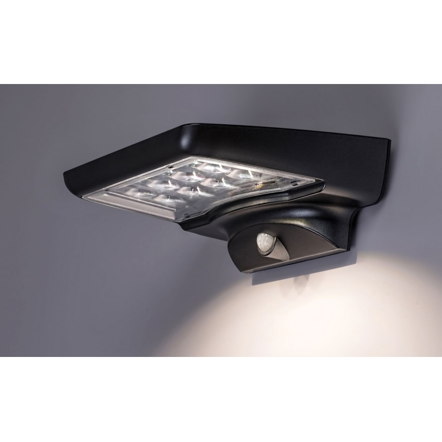 Rabalux - LED Lampa solarna z czujnikiem LED/4W/3,7V IP44