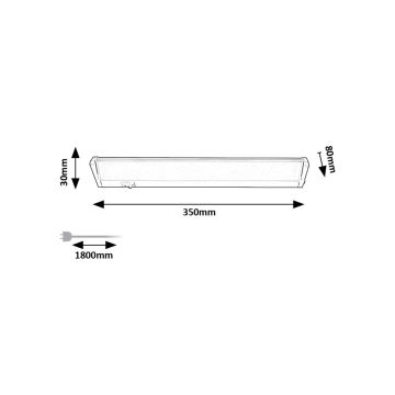 Rabalux - LED Kuchenna oprawa podszafkowa LED/5W/230V 4000K srebrna