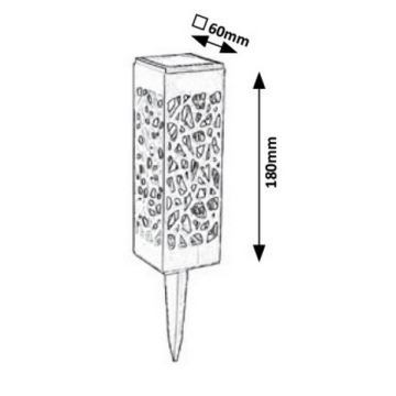 Rabalux - LED Zewnętrzne oświetlenie solarne LED/0,16W/1xAA IP24
